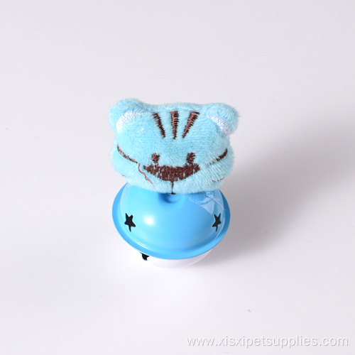 Animal shape with bell for cat playing toy